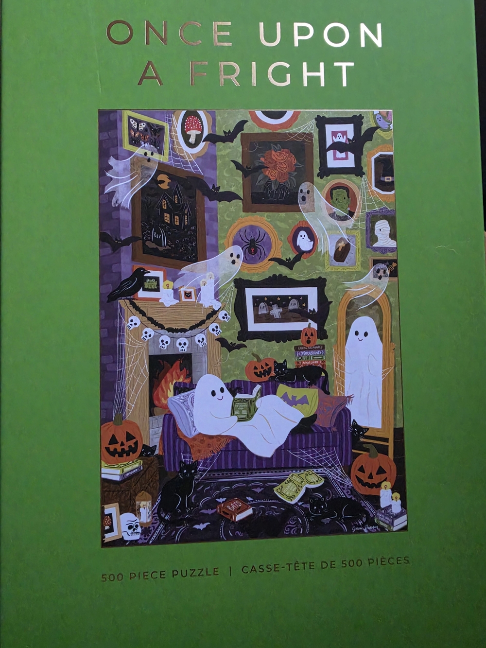 Once Upon a Fright 500-Piece Puzzle - Green